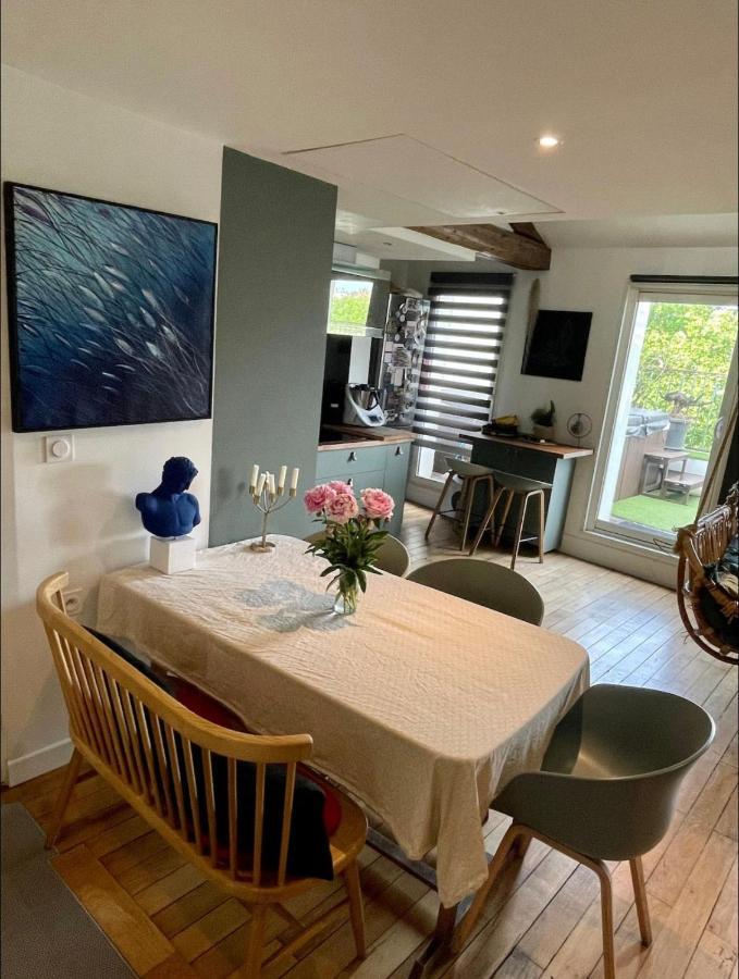 Coeur De Lyon Avec Terrasse Et Jacuzzi Apartamento Exterior foto